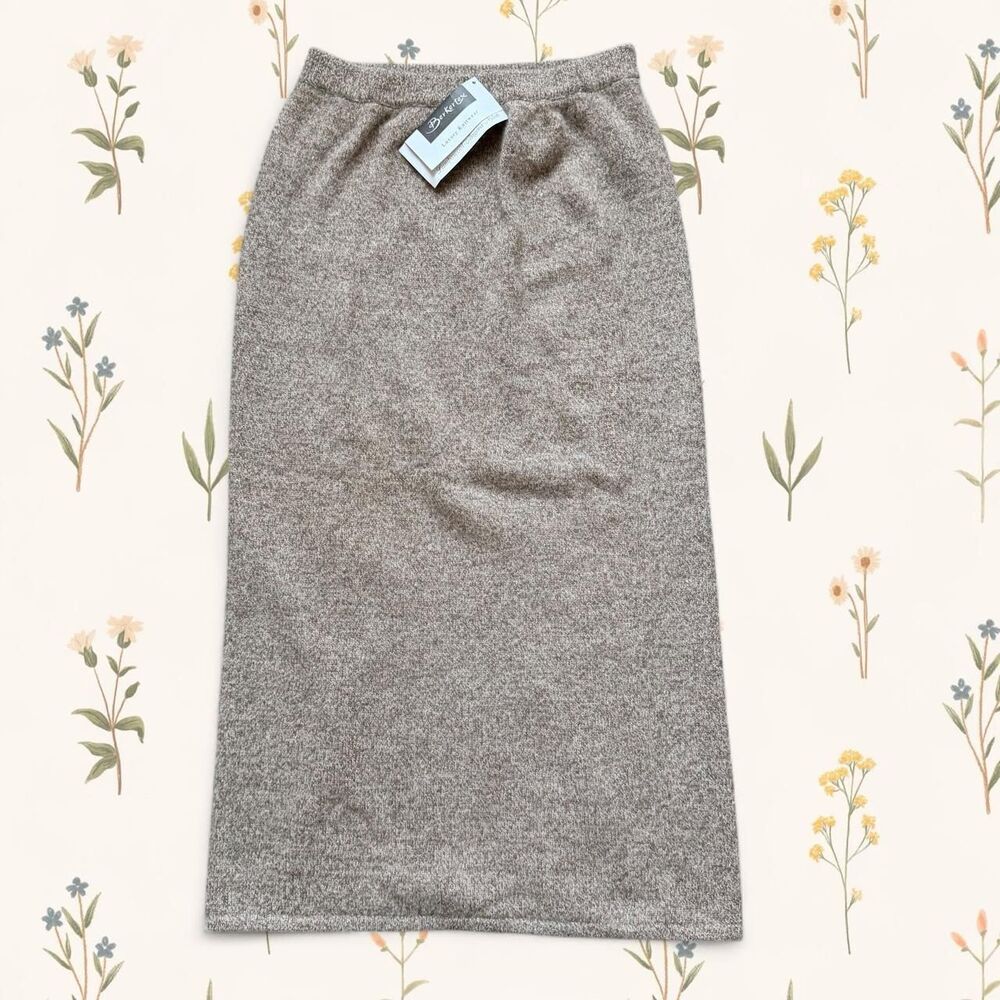 NWT Vintage Berkertex Luxury Knit Midi Pencil Skirt Cozy (CHECK MEASUREMENTS!)